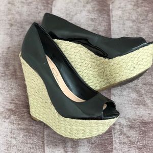 Jessica Simpson Peep Toe Wedge